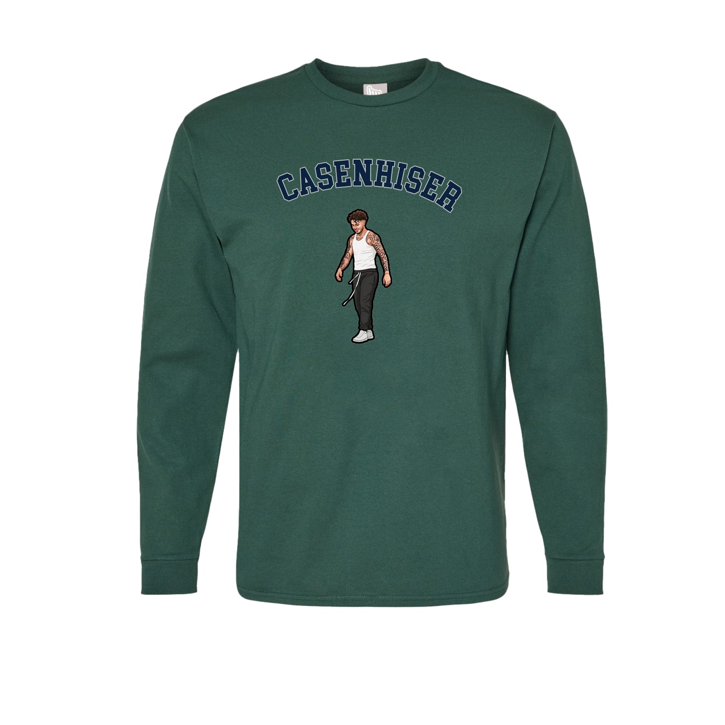 Long Sleeve Tee — Shirsey Arch in Green
