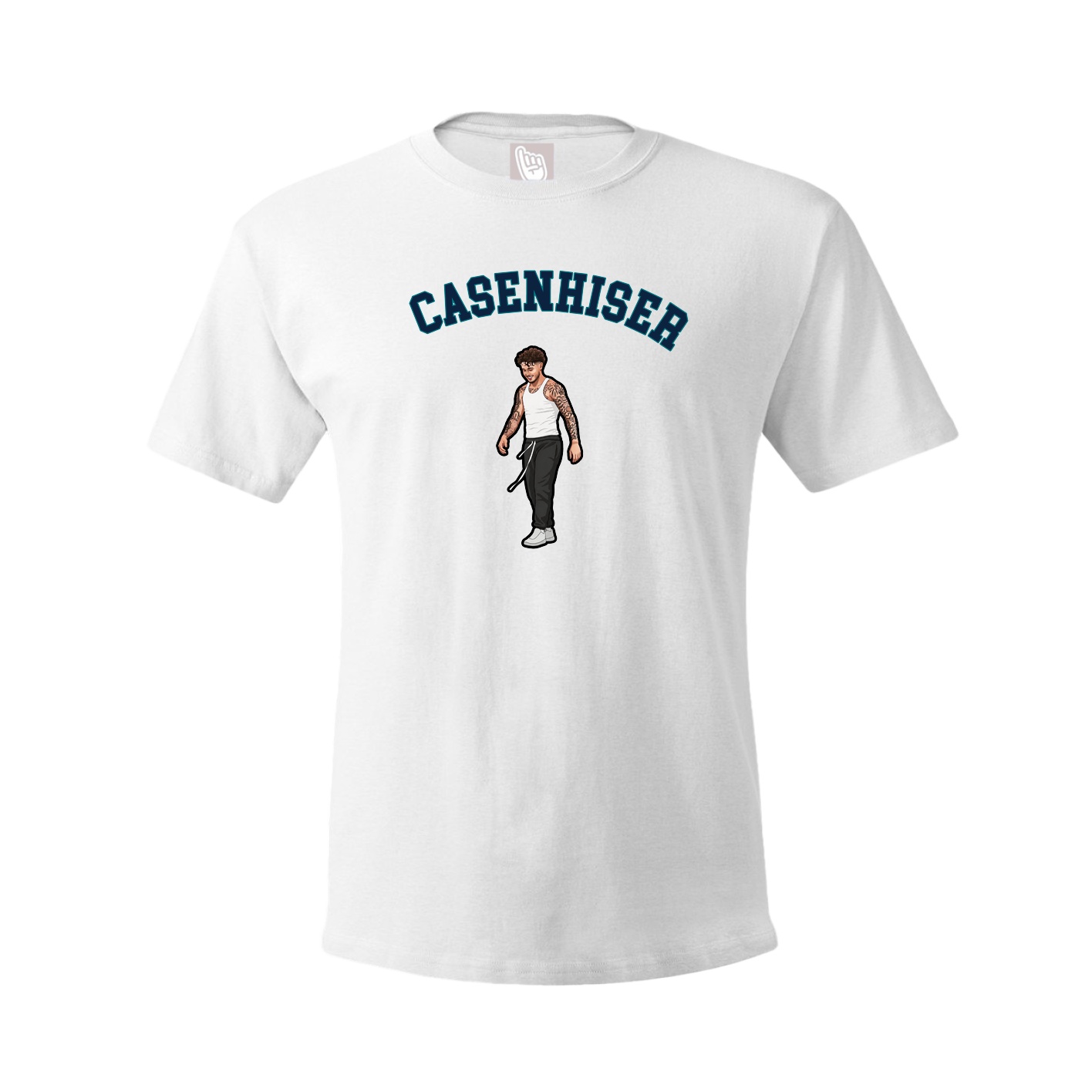 Youth Tee — Shirsey Arch in White