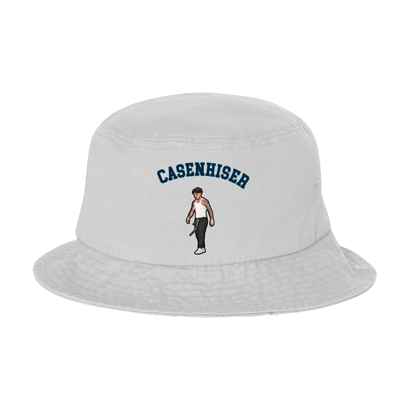 Bucket Cap — Shirsey Arch in White
