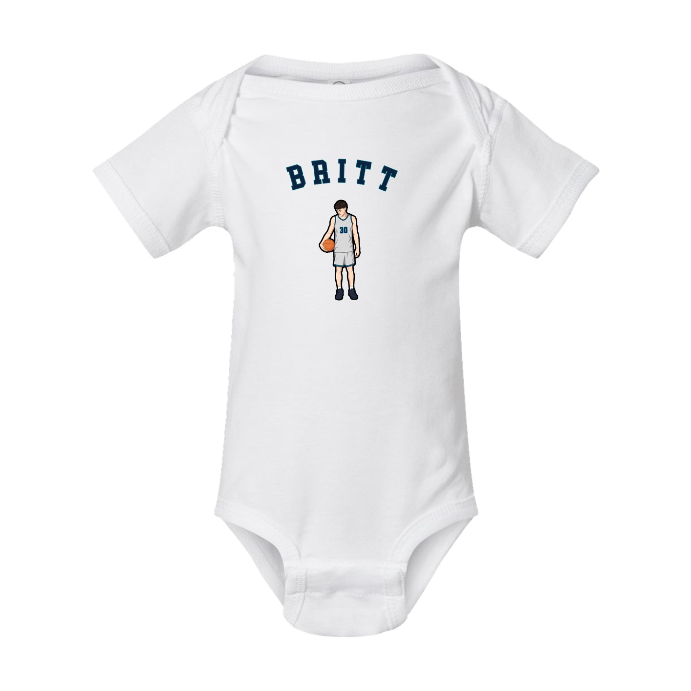 Baby Onesie — Shirsey Arch in White