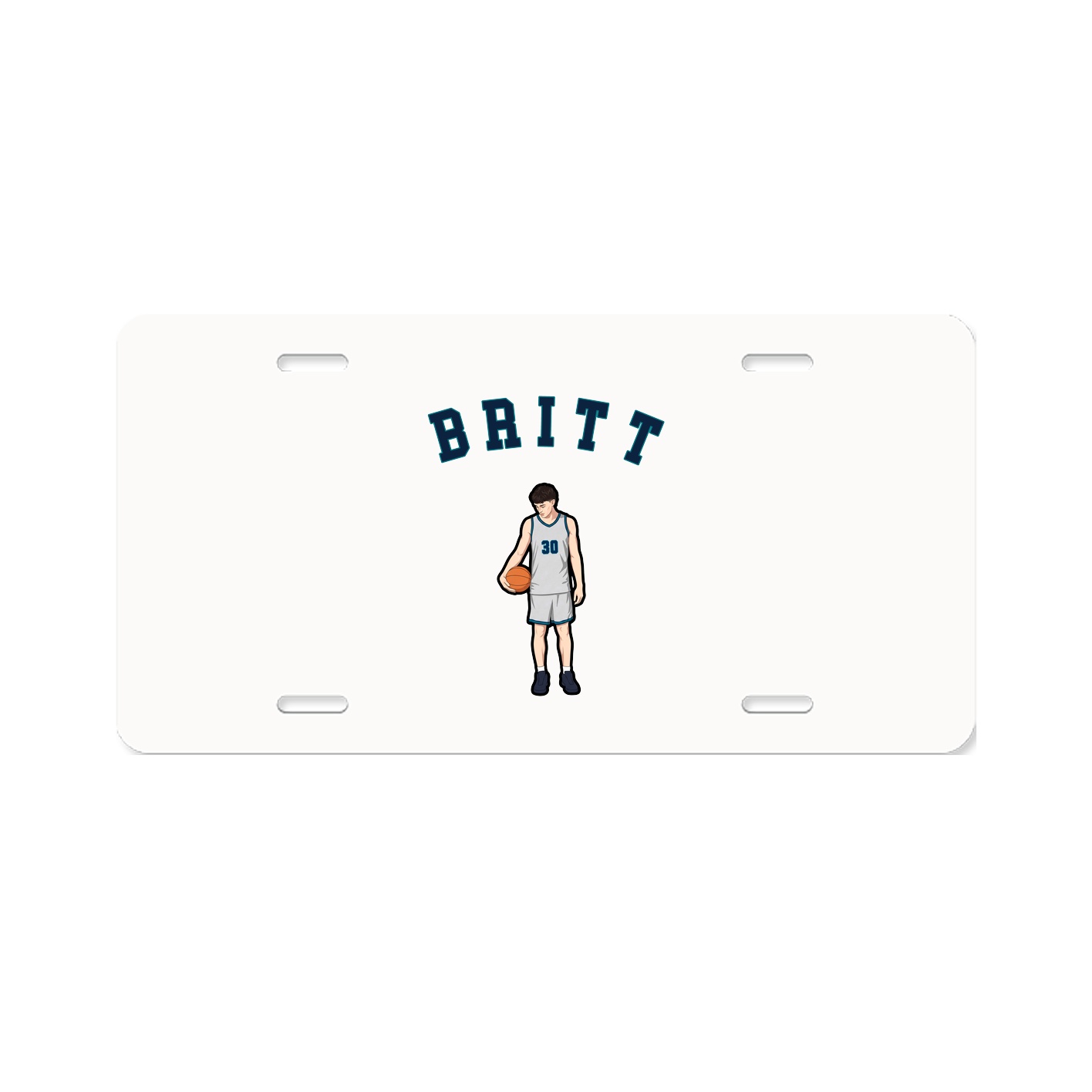 License Plate — Shirsey Arch in Classic