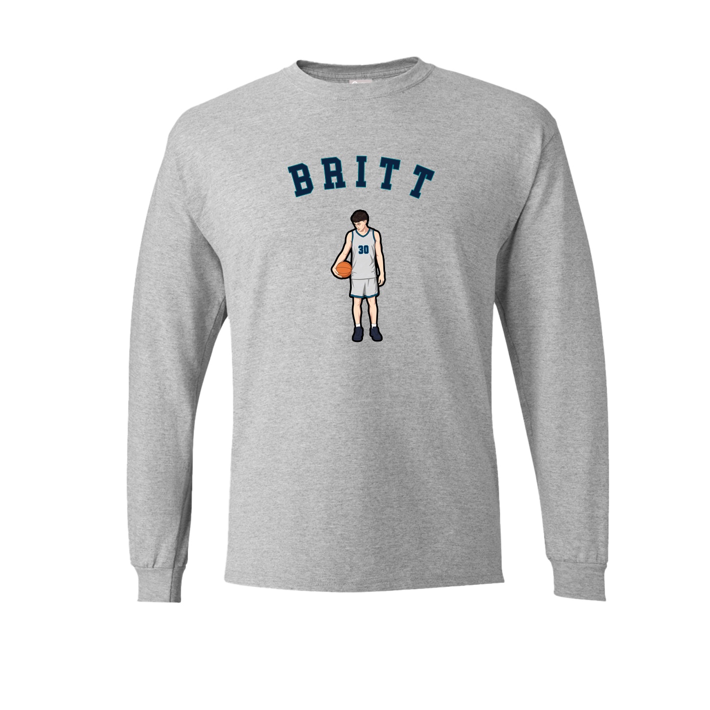 Long Sleeve Tee — Shirsey Arch in Grey