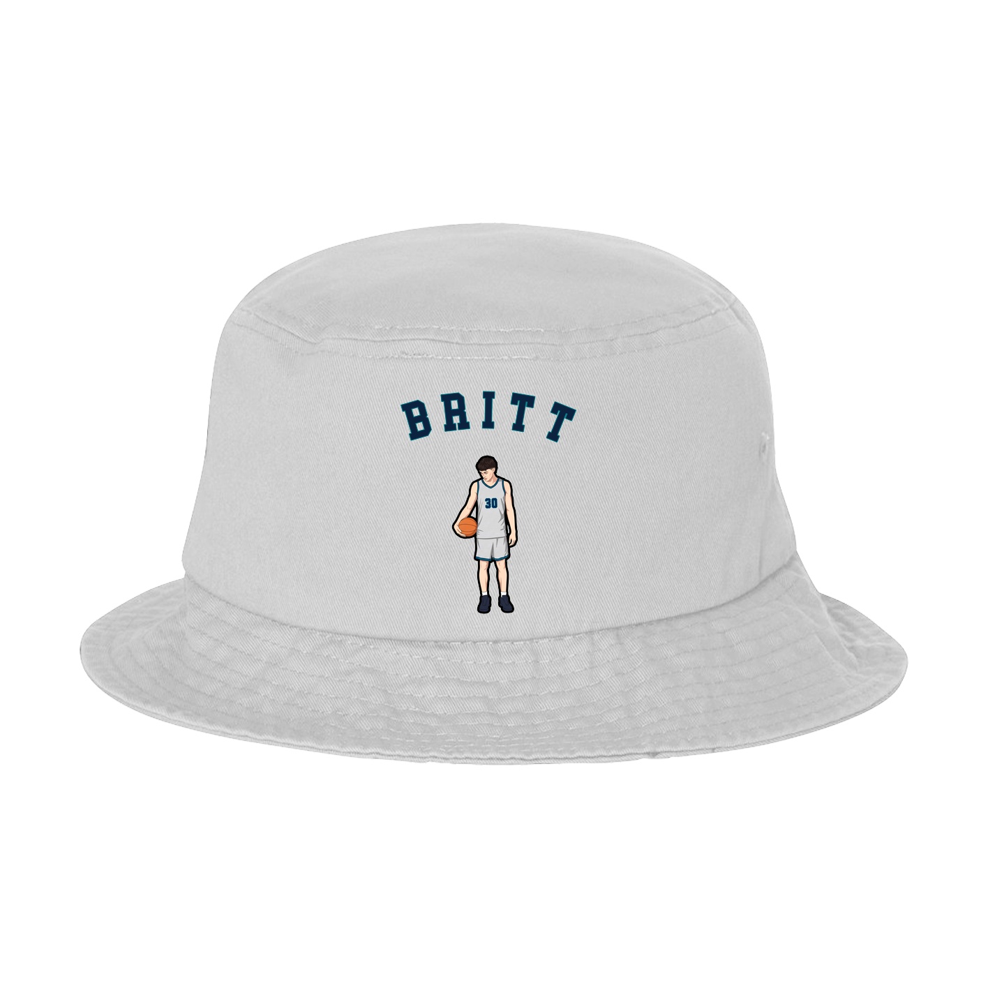 Bucket Cap — Shirsey Arch in White