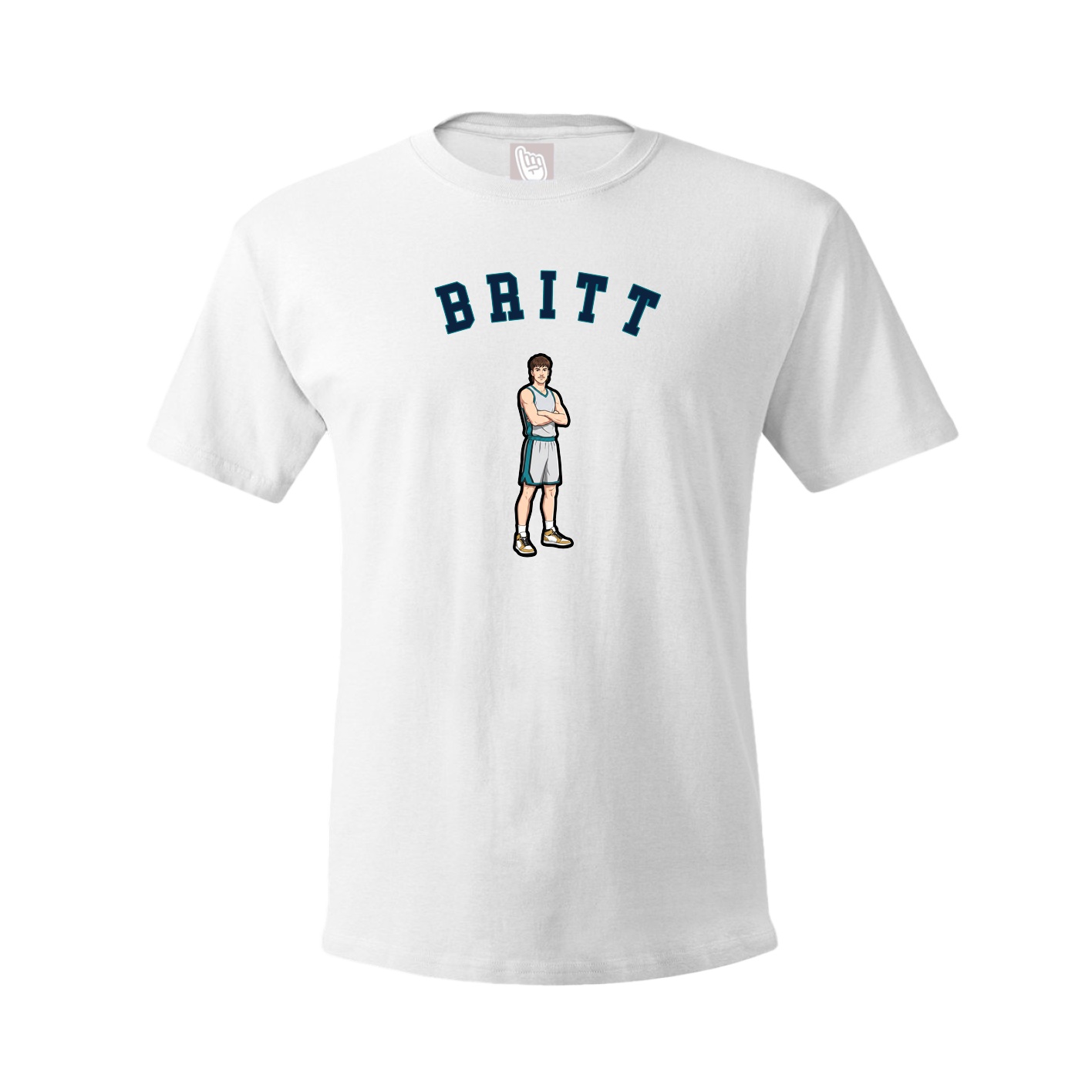 Youth Tee — Shirsey Arch in White