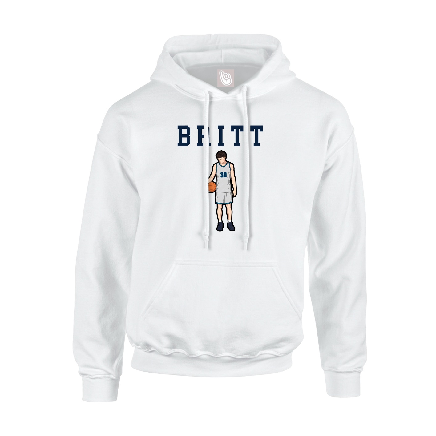 Youth Hoodie — Shirsey in White