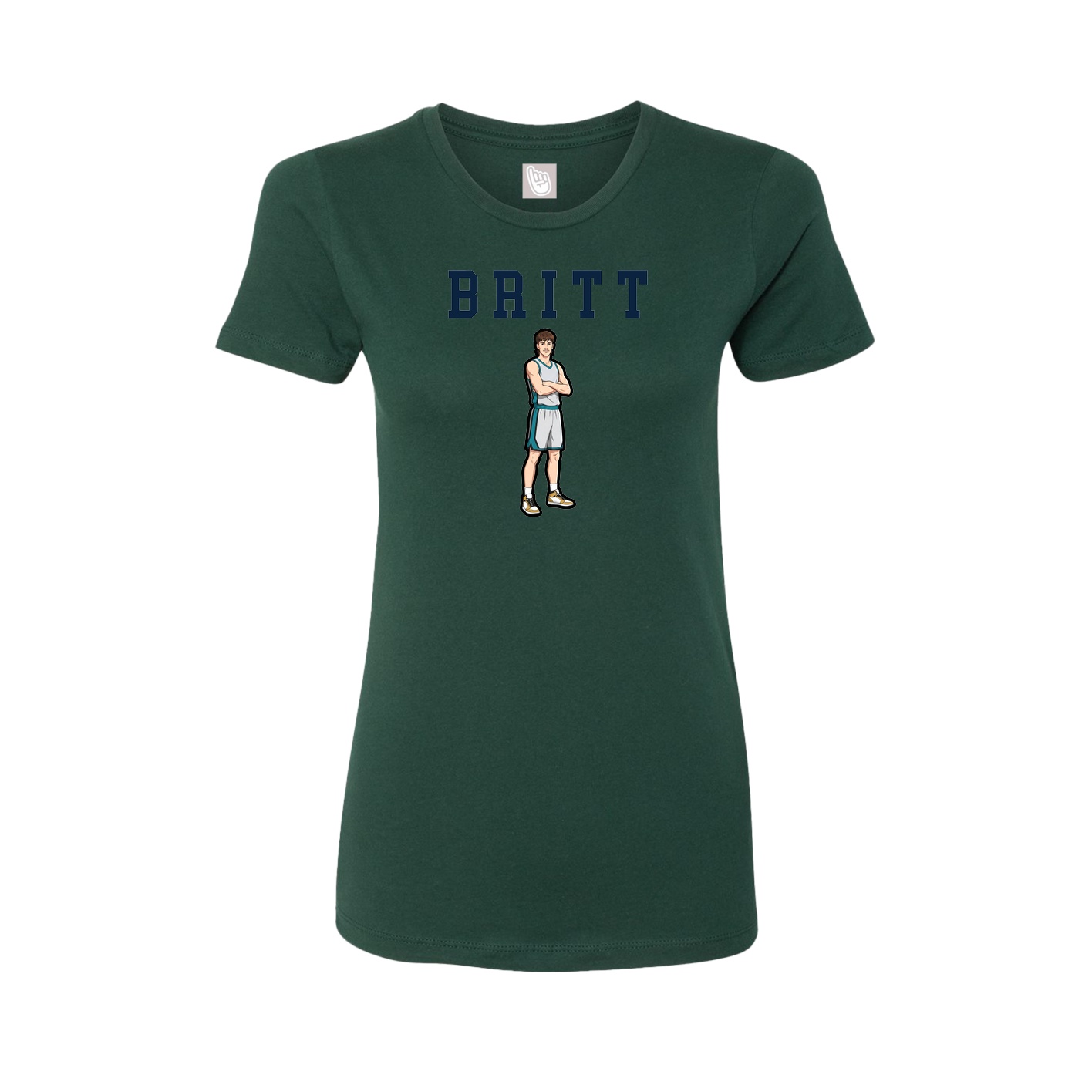 Fitted Women's Tee — Shirsey in Green