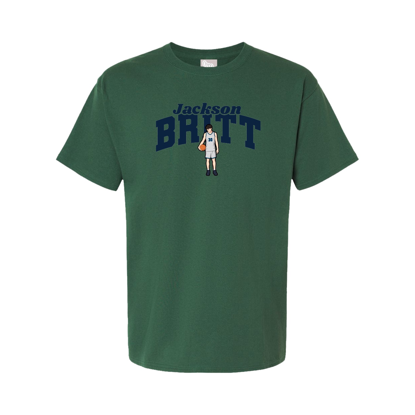 Tee — Signature Arch in Green