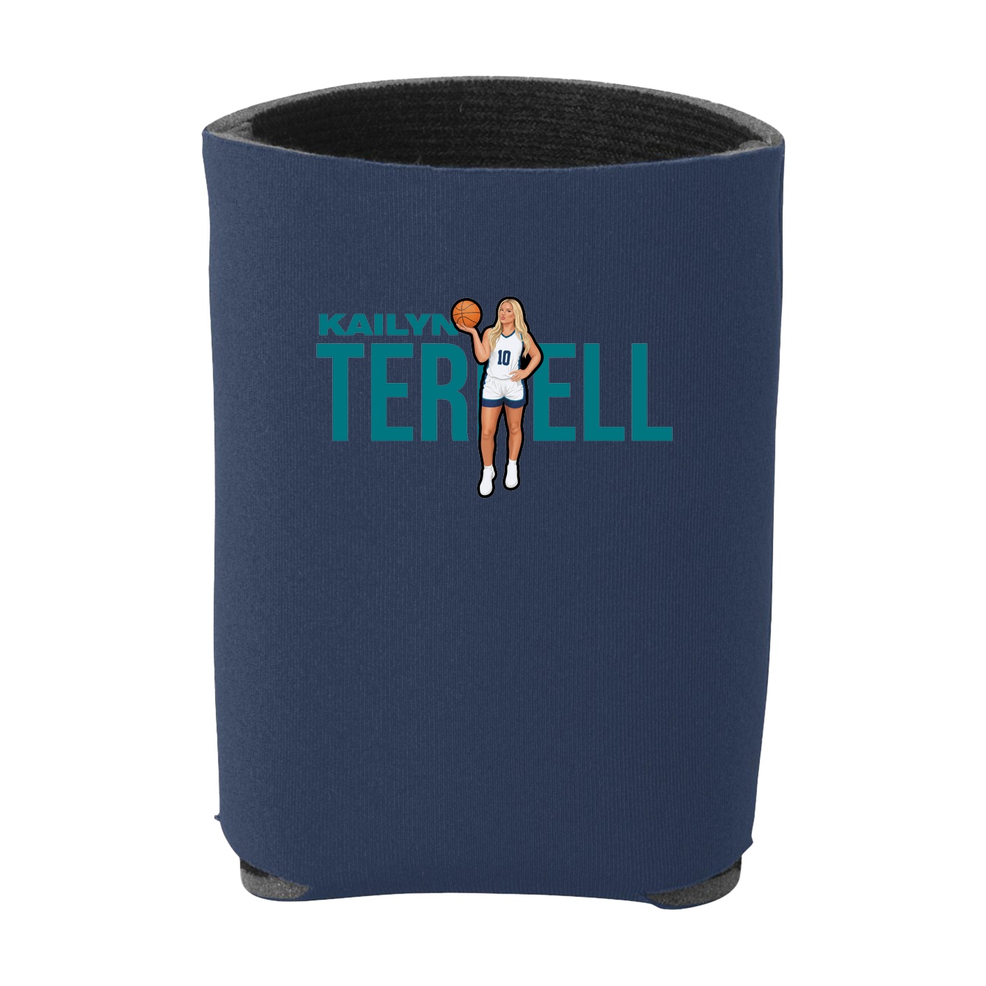 Can Holder — Player Name in Navy