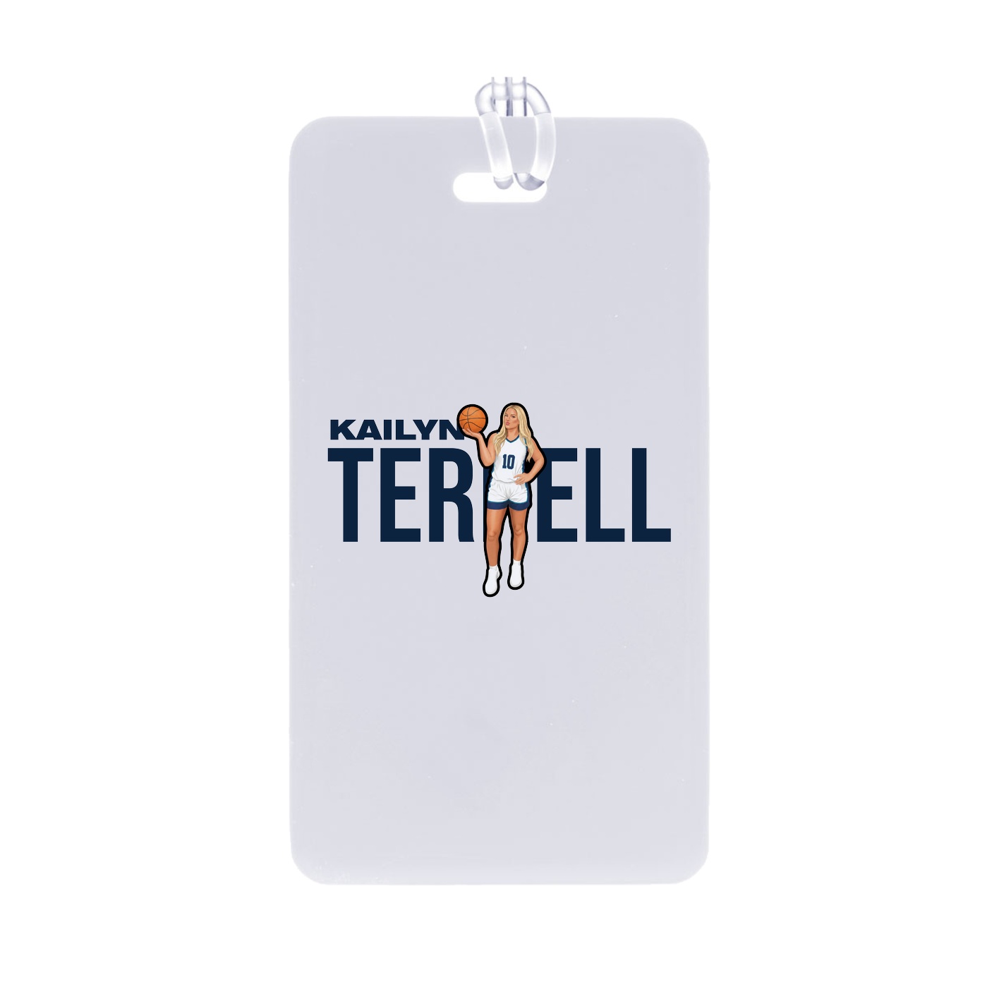 Bag Tag — Player Name in Classic