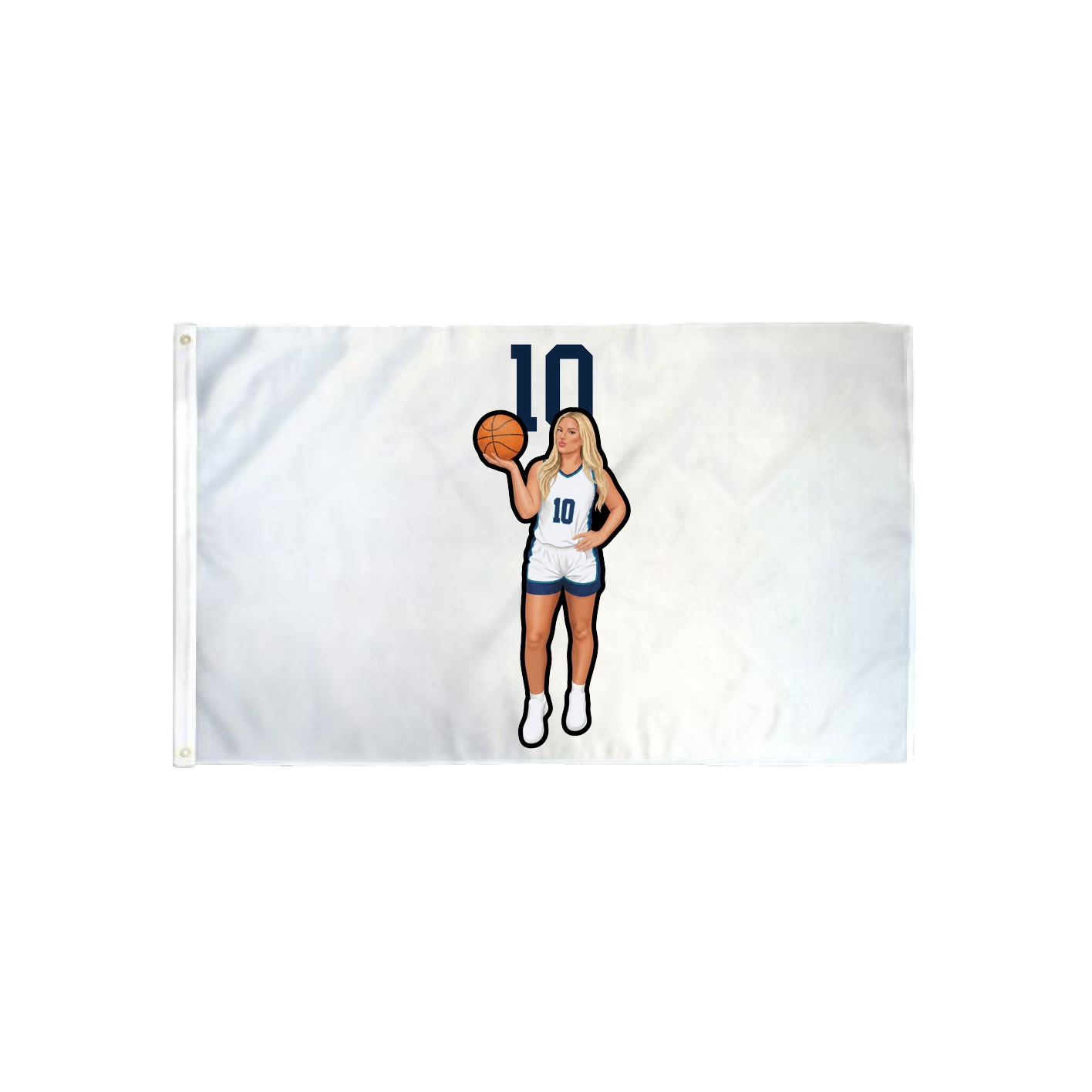 3x5 Flag — Number Top in Classic