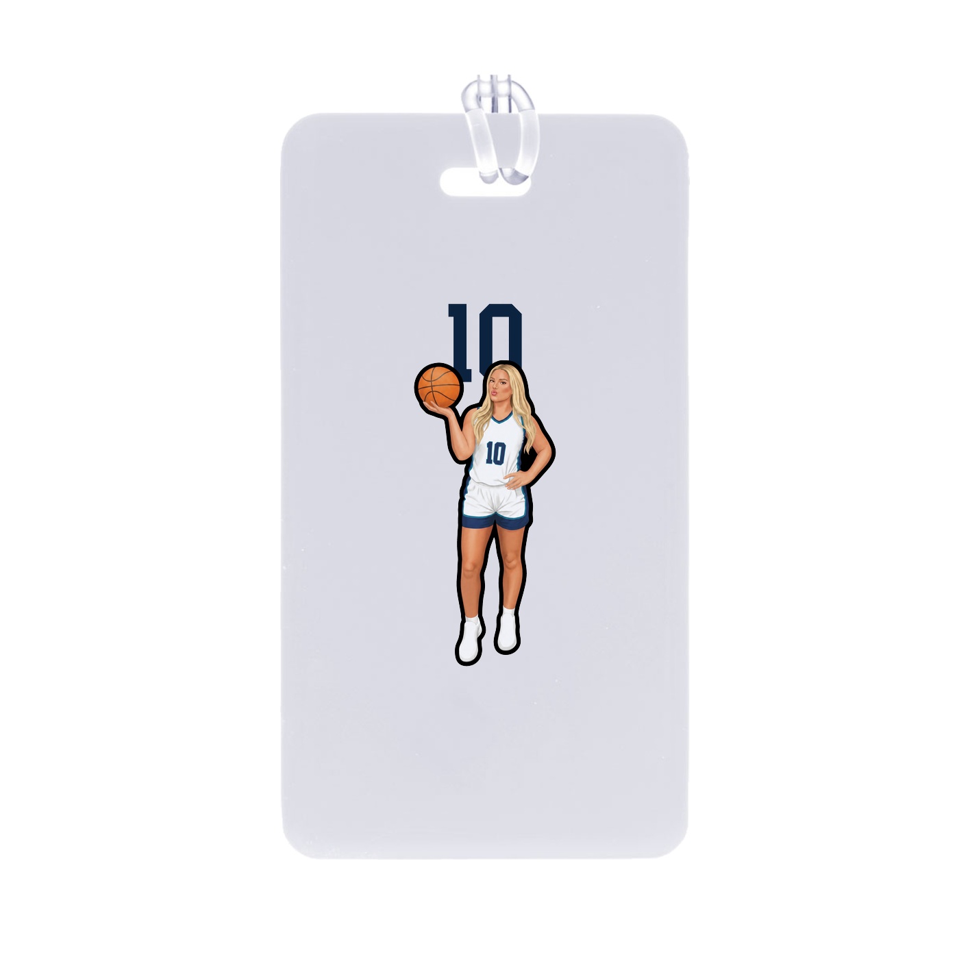 Bag Tag — Number Top in Classic