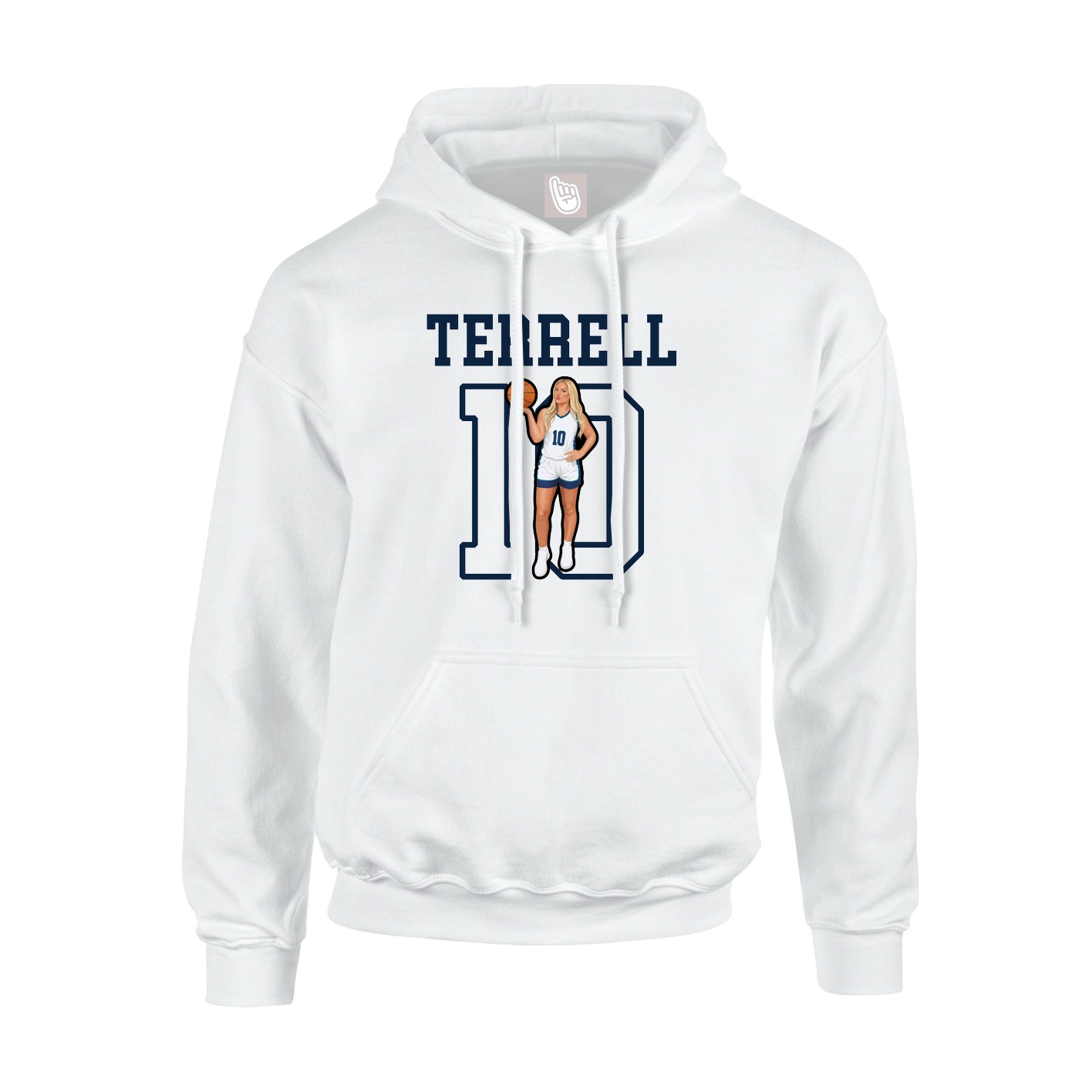 Youth Hoodie — Shirsey in White