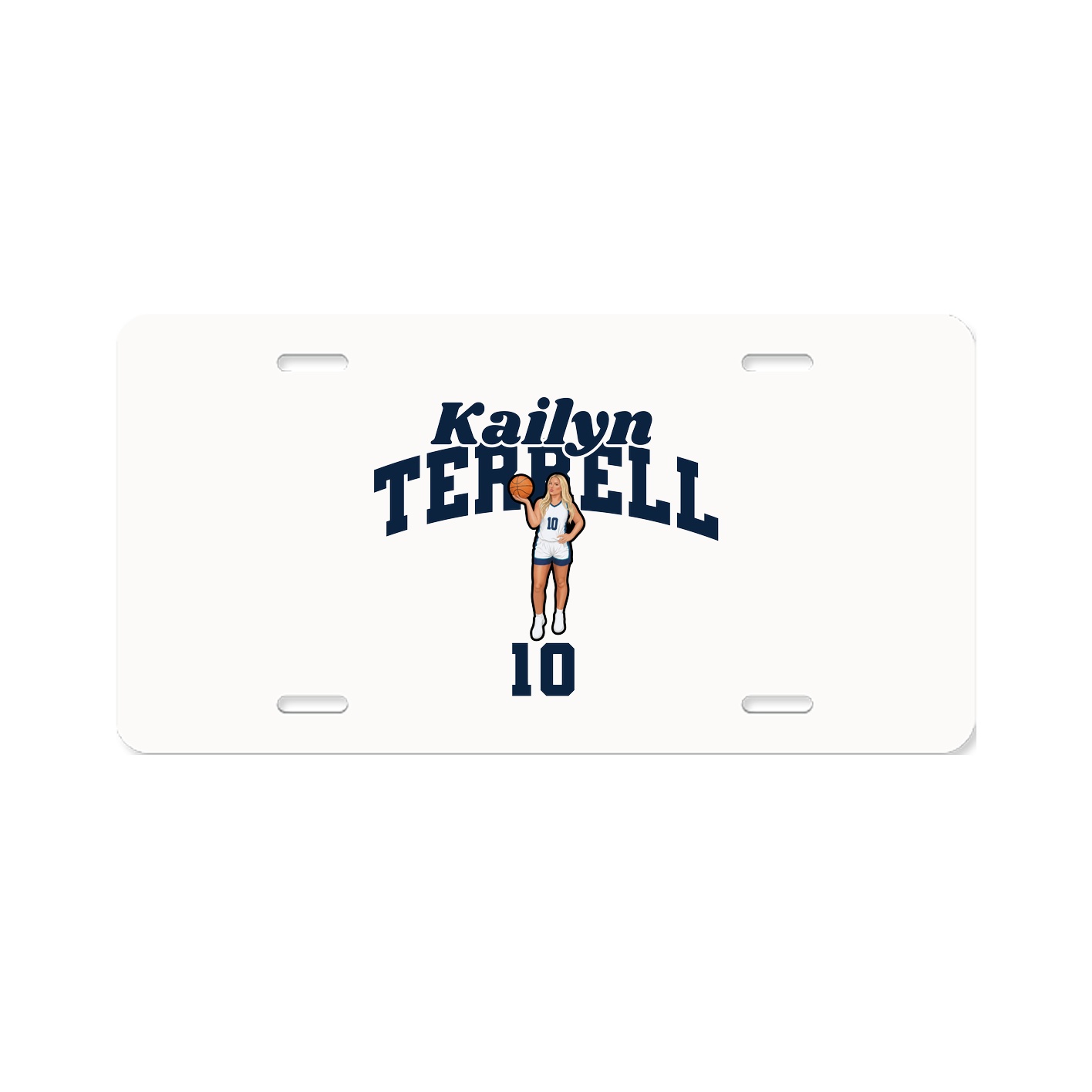 License Plate — Signature Arch in Classic