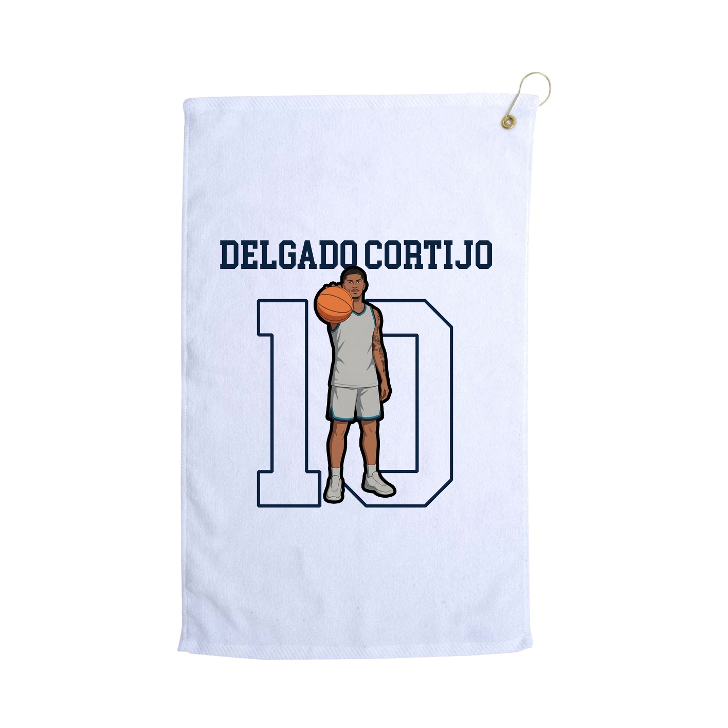 Golf Towel — Shirsey in White