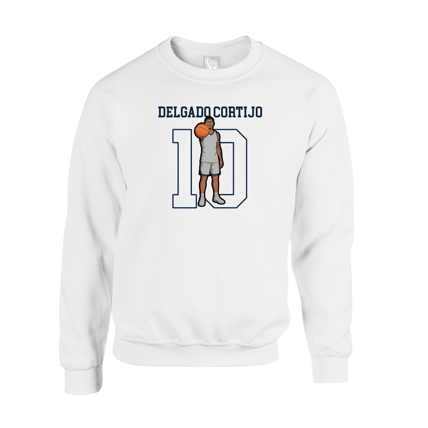 Fleece Crew — Shirsey in White