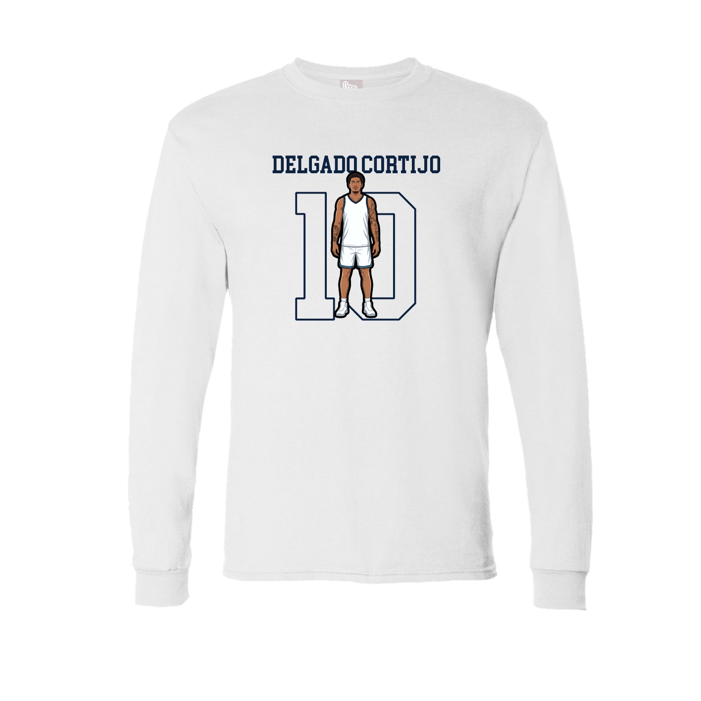 Long Sleeve Tee — Shirsey in White