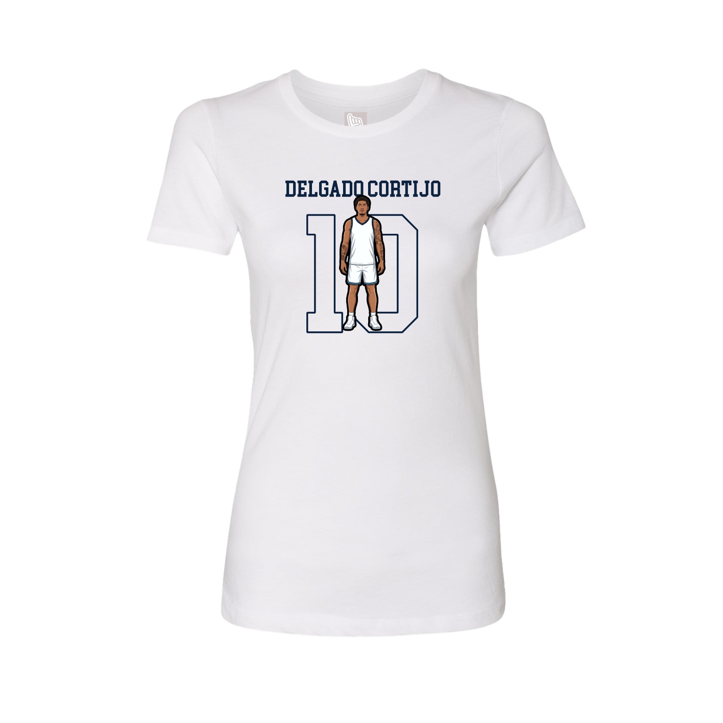 Fitted Women's Tee — Shirsey in White