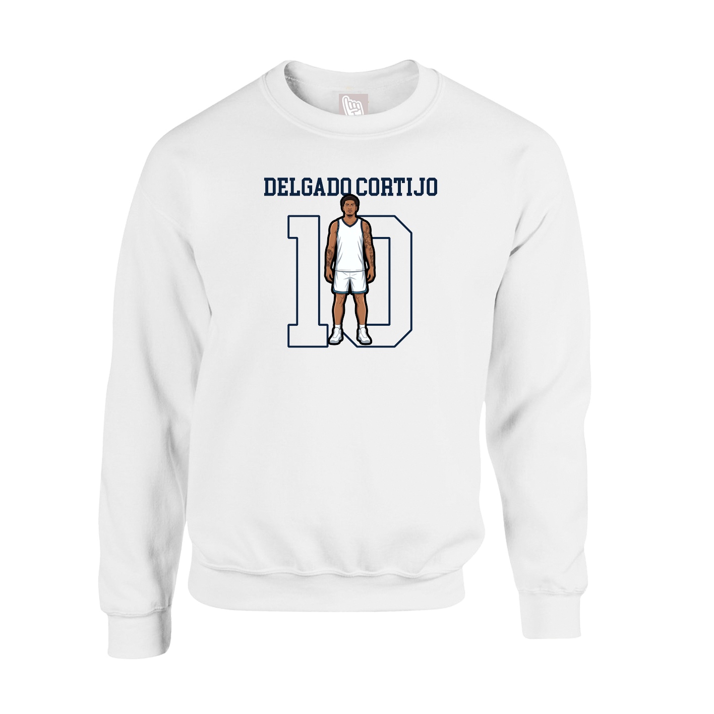 Fleece Crew — Shirsey in White