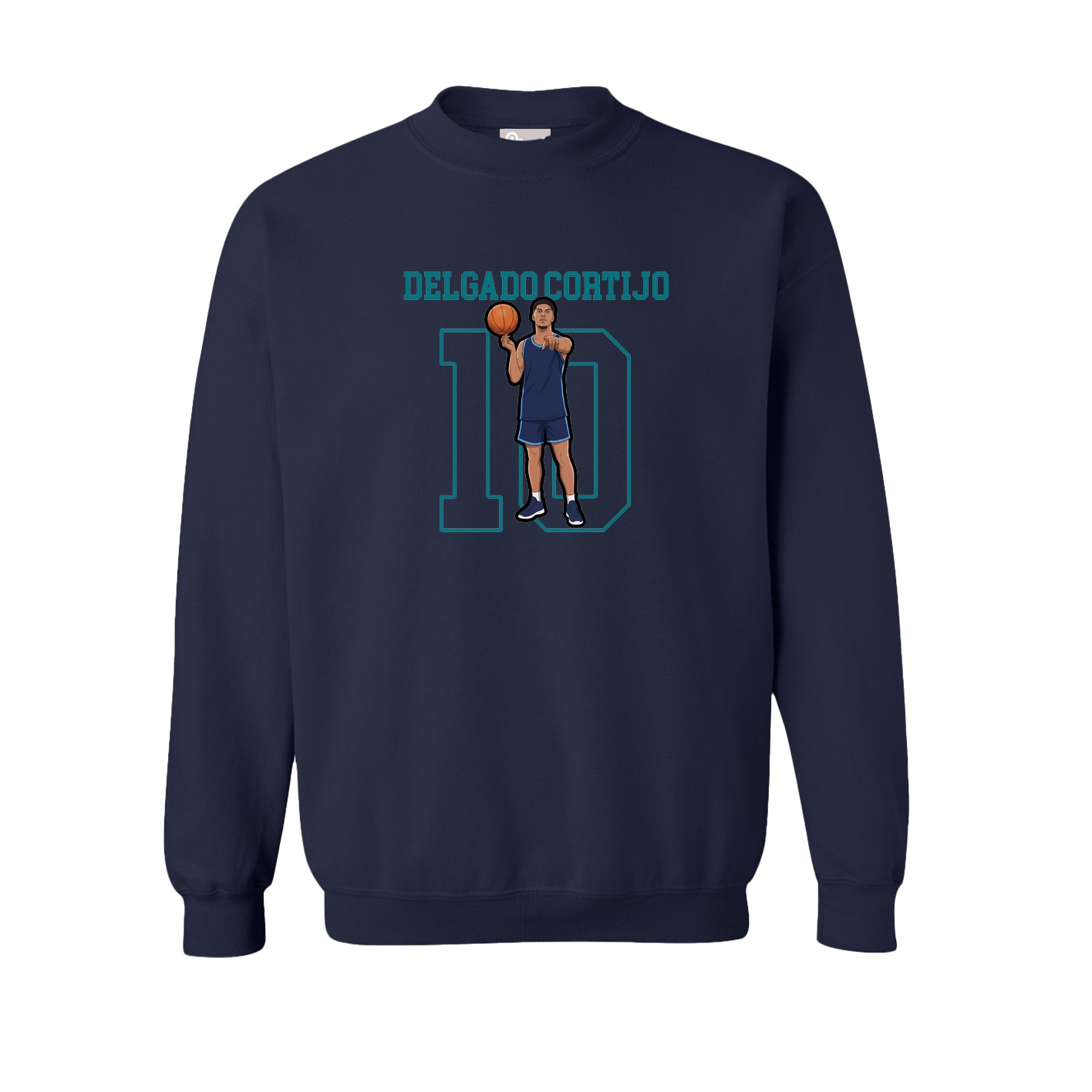 Fleece Crew — Shirsey in Navy