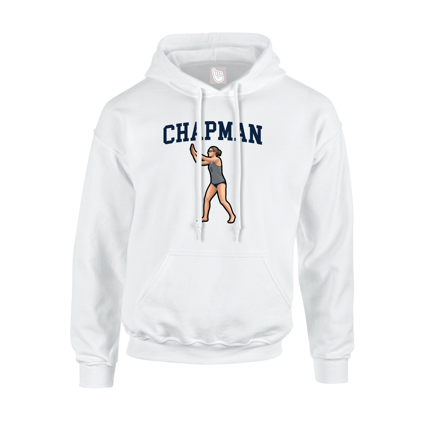 Hoodie — Shirsey in White
