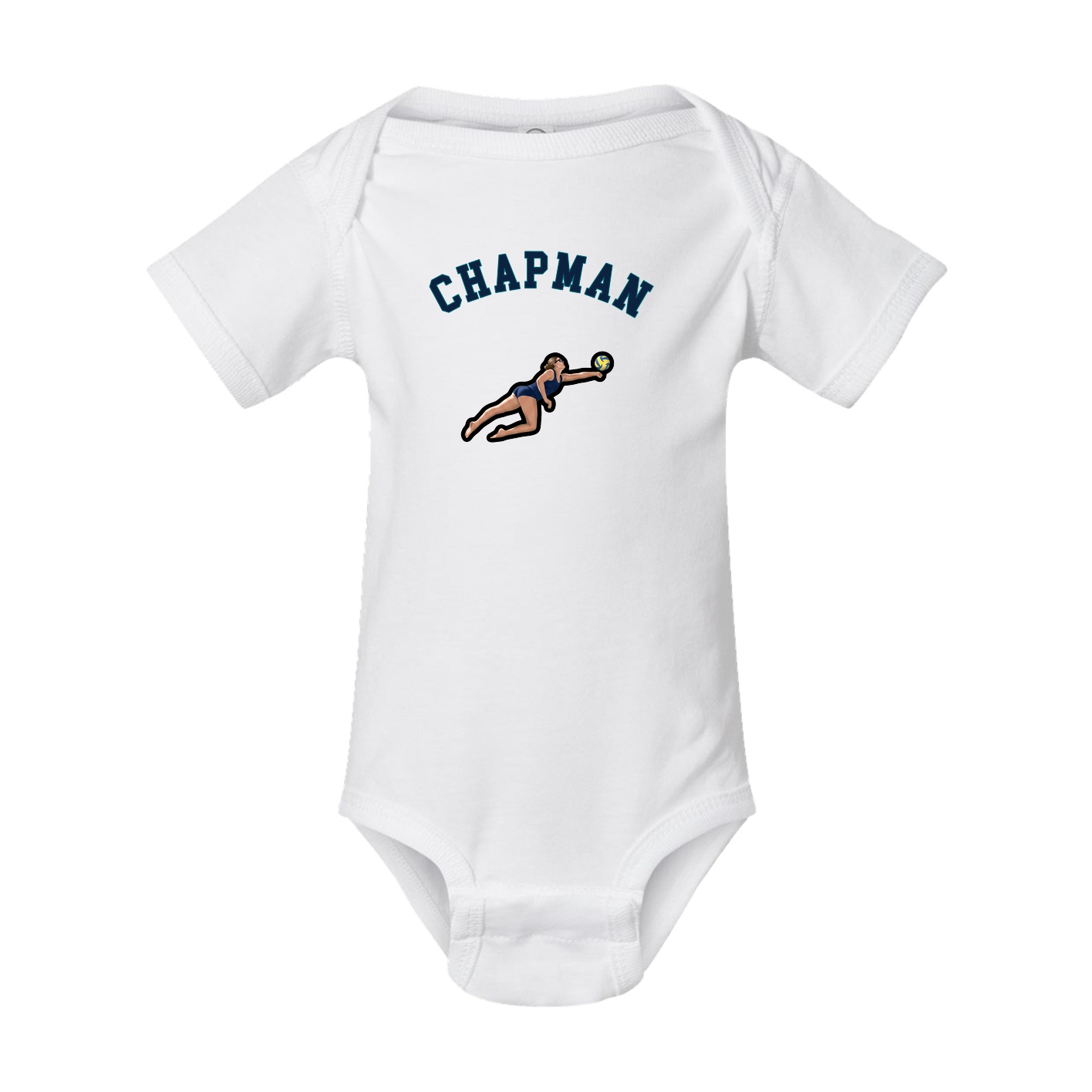 Baby Onesie — Shirsey Arch in White