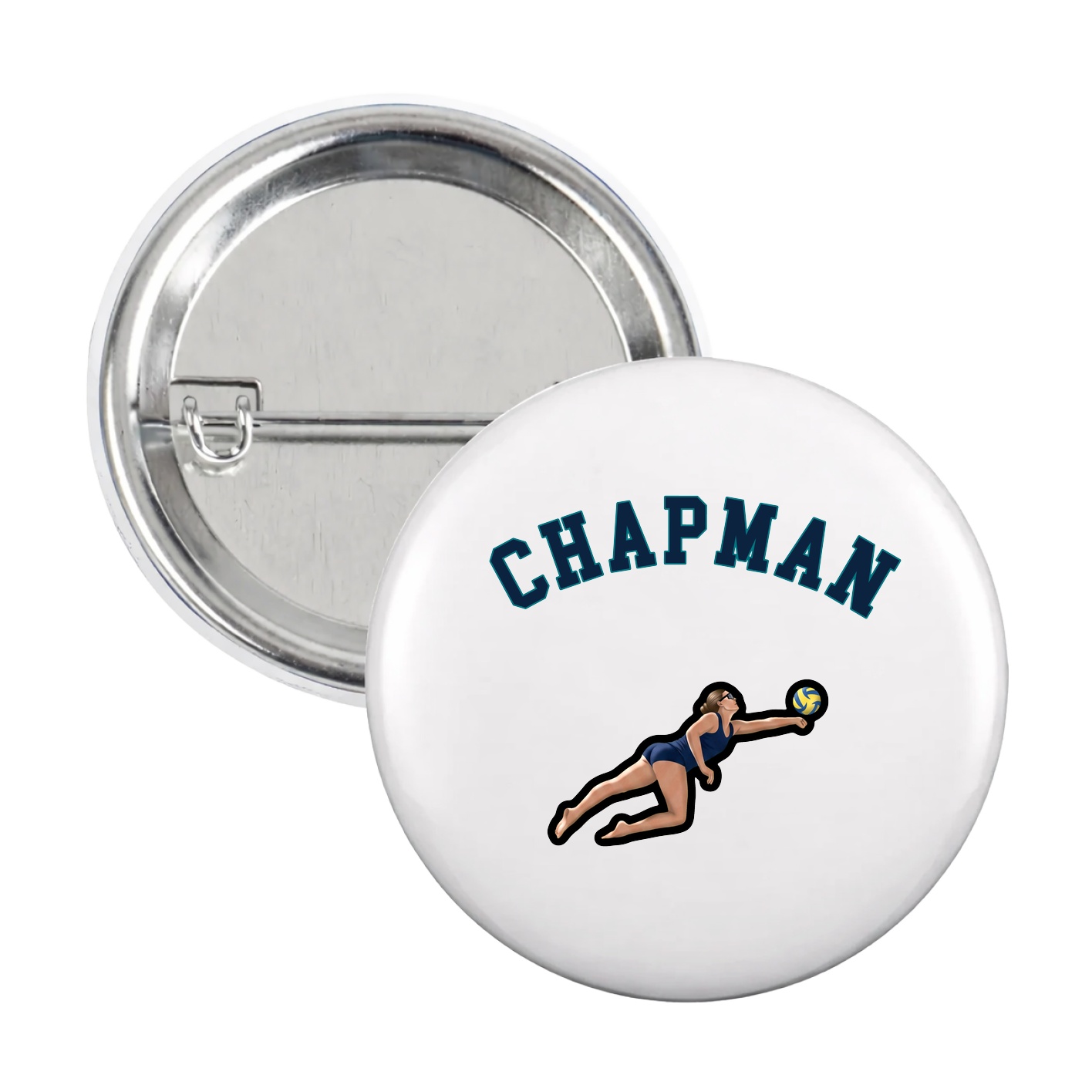Game Day Button — Shirsey Arch in White