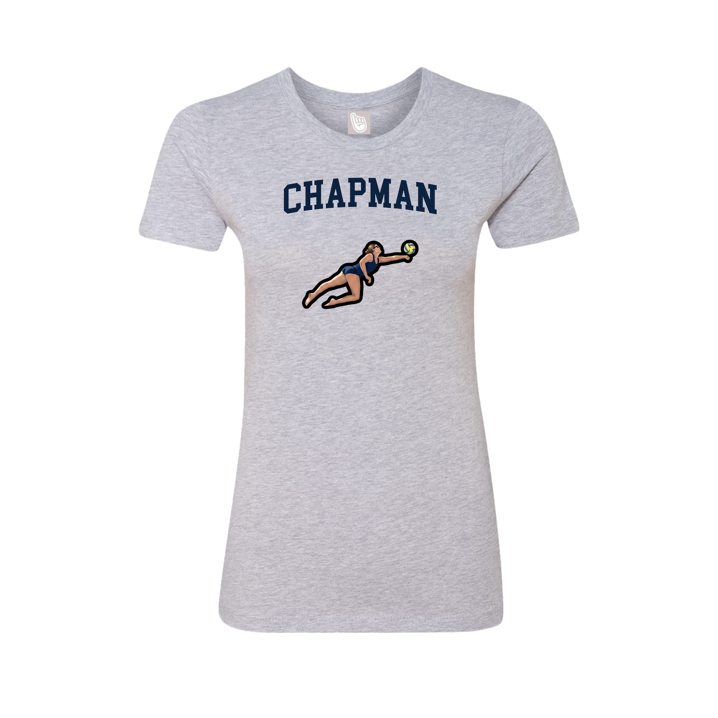 Fitted Women's Tee — Shirsey in Grey