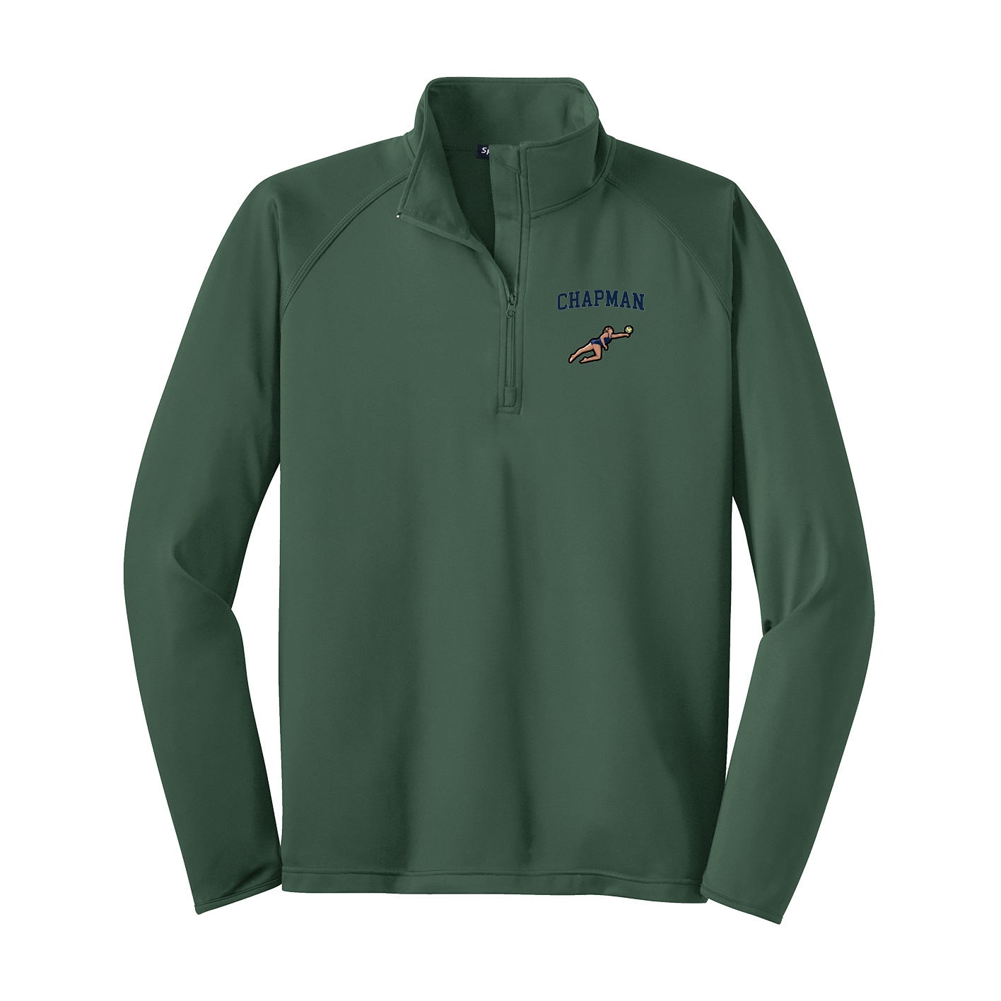 Q-Zip Pullover — Shirsey in Green