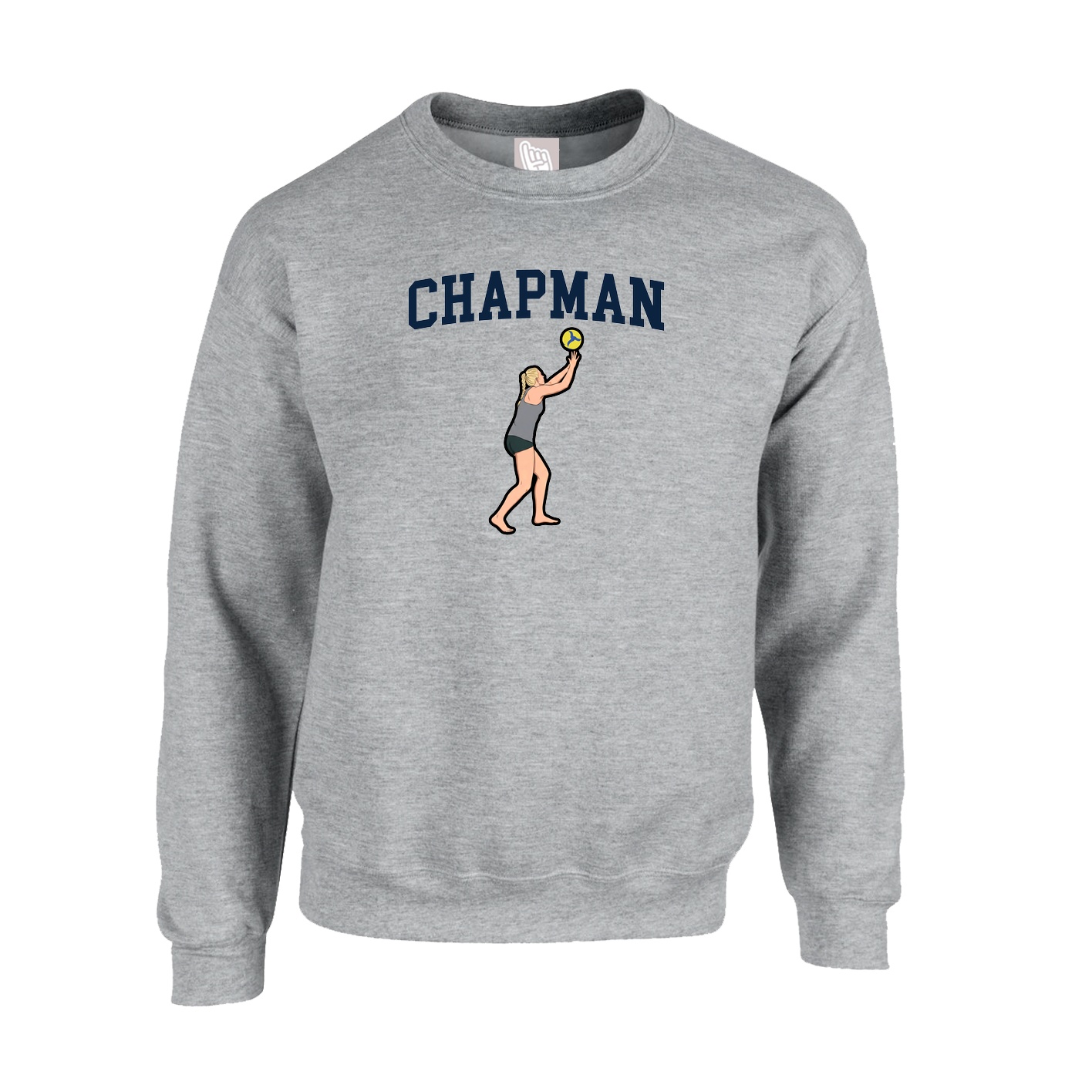 Fleece Crew — Shirsey in Grey