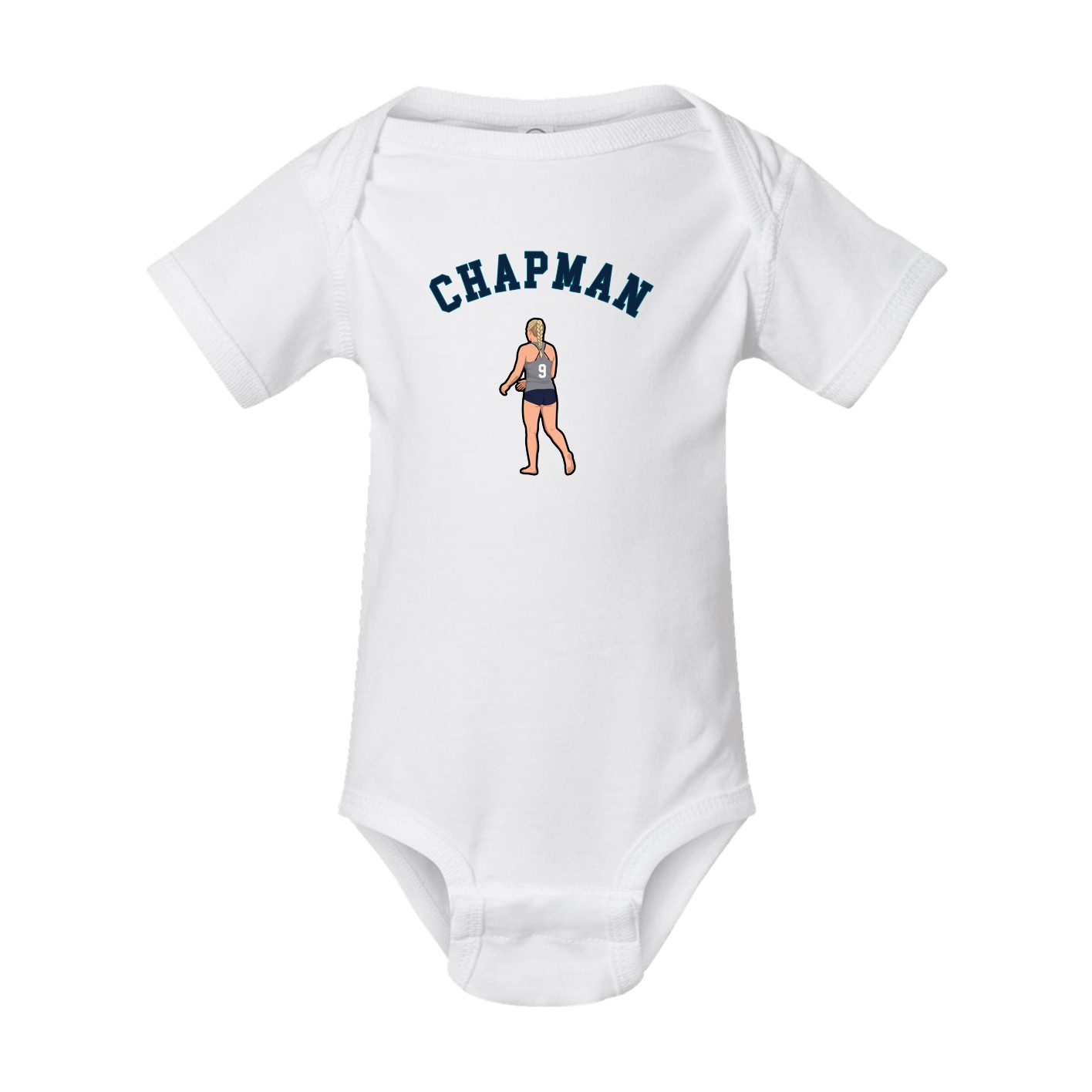 Baby Onesie — Shirsey Arch in White