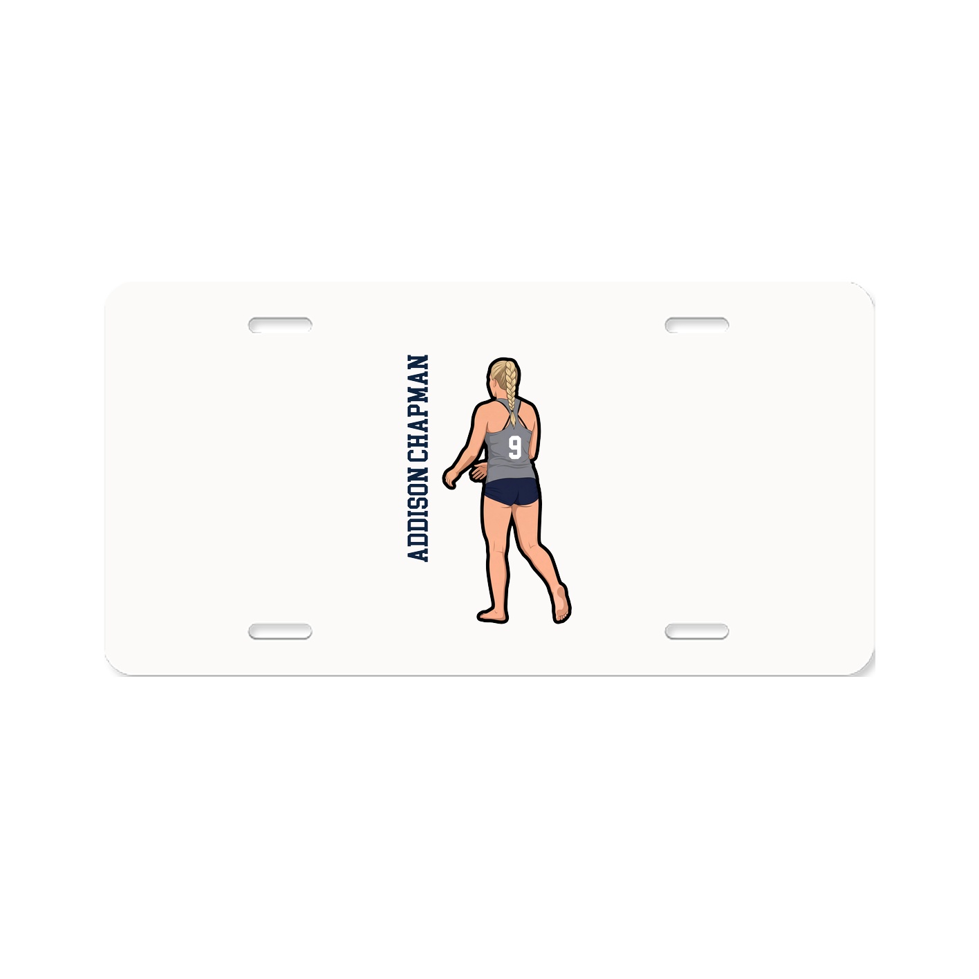 Aluminum License Plate