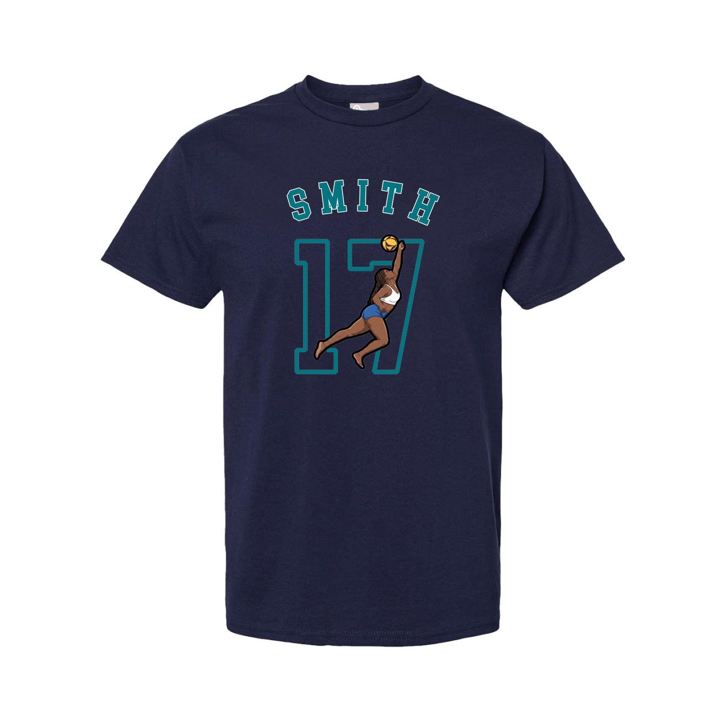 Youth Tee — Shirsey Arch in Navy