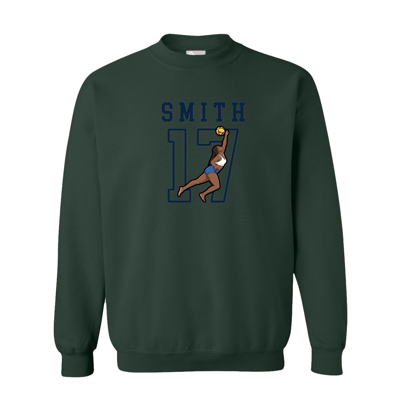 Fleece Crew — Shirsey in Green