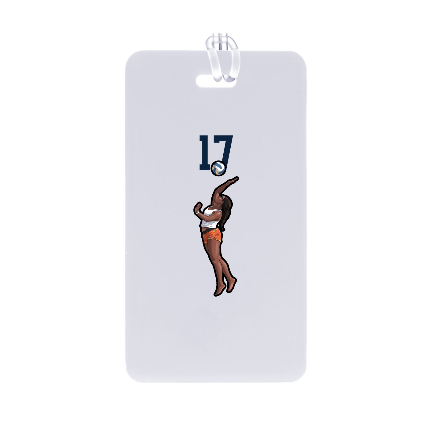 Bag Tag — Number Top in Classic