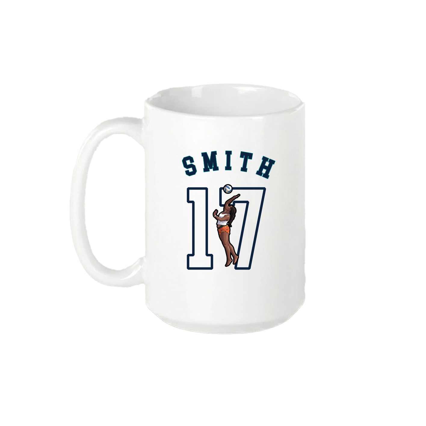 15oz Coffee Mug — Shirsey Arch in White