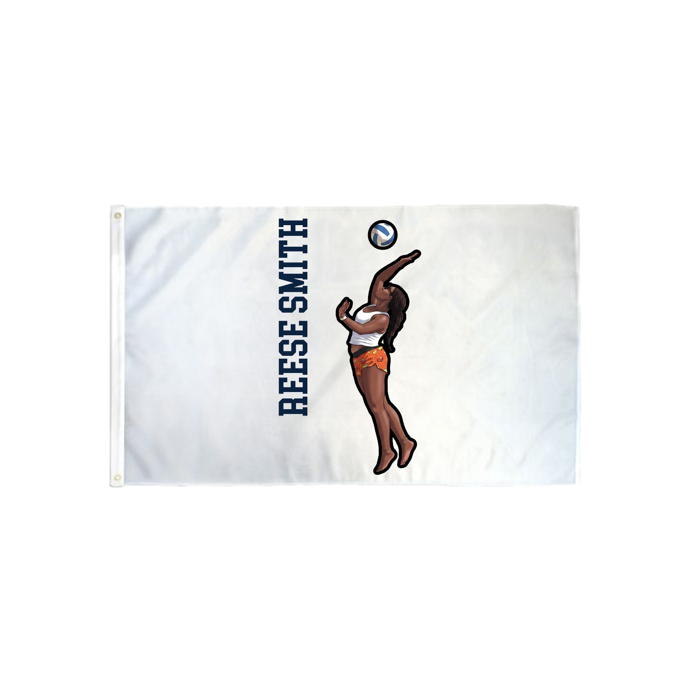 3x5 Flag — Name Vertical in Classic
