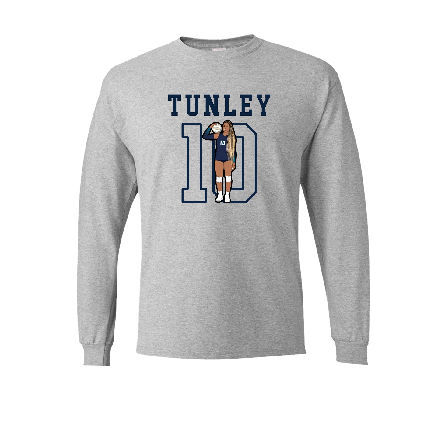 Long Sleeve Tee — Shirsey in Grey