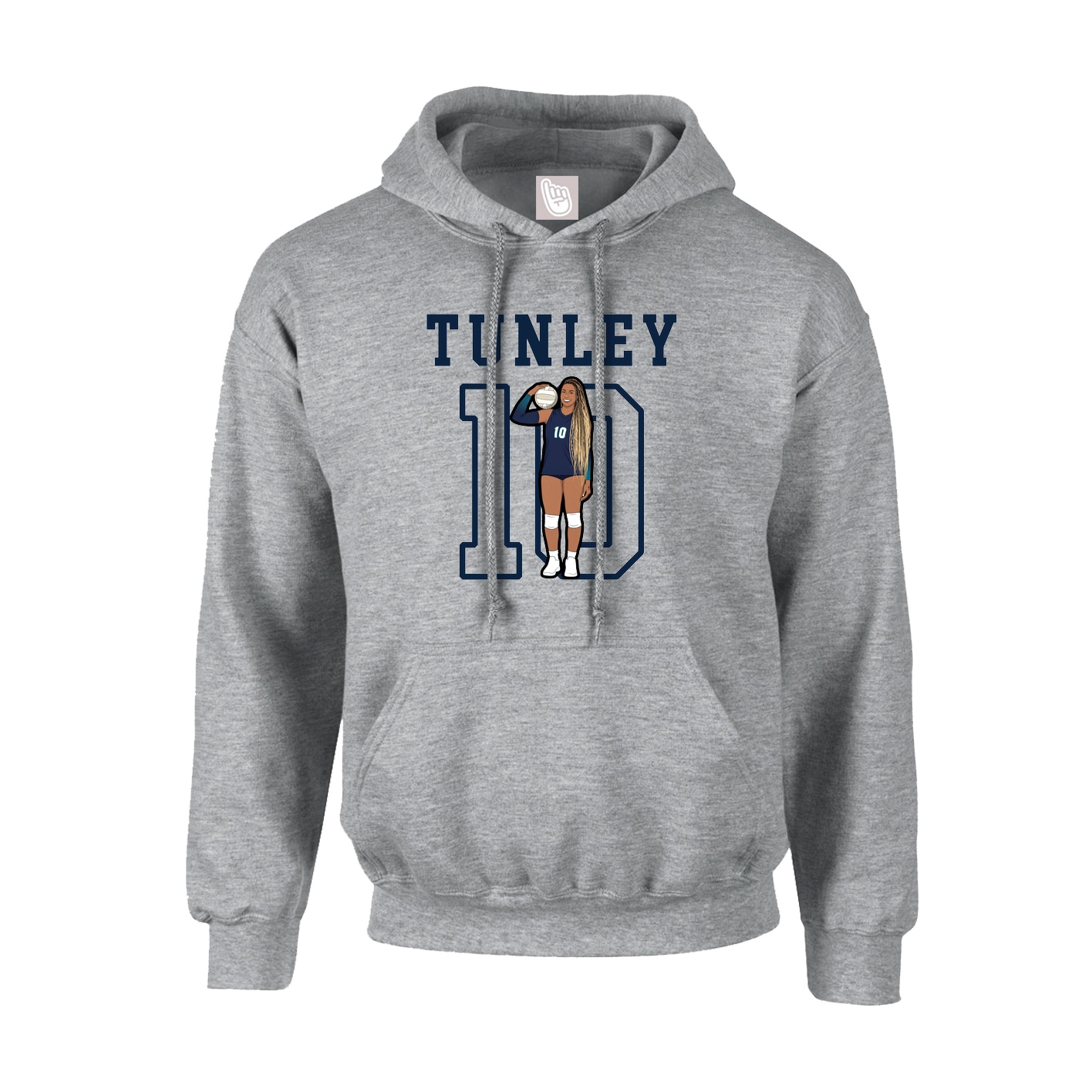 Youth Hoodie — Shirsey in Grey