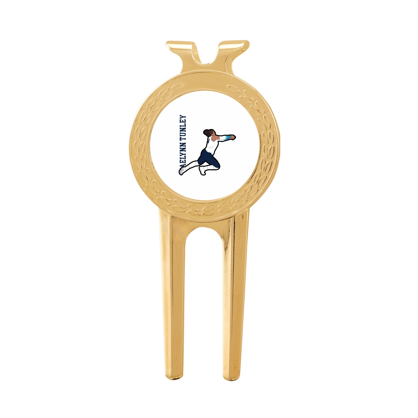 Divot Tool with Ball Marker — Name Vertical in Classic