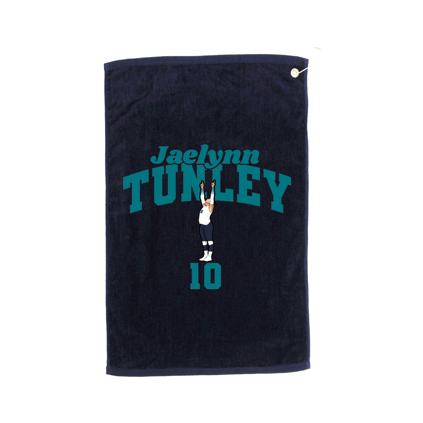 Golf Towel — Signature Arch in Navy