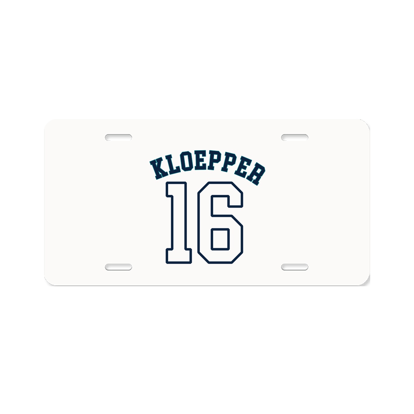 License Plate — Shirsey Arch in Classic