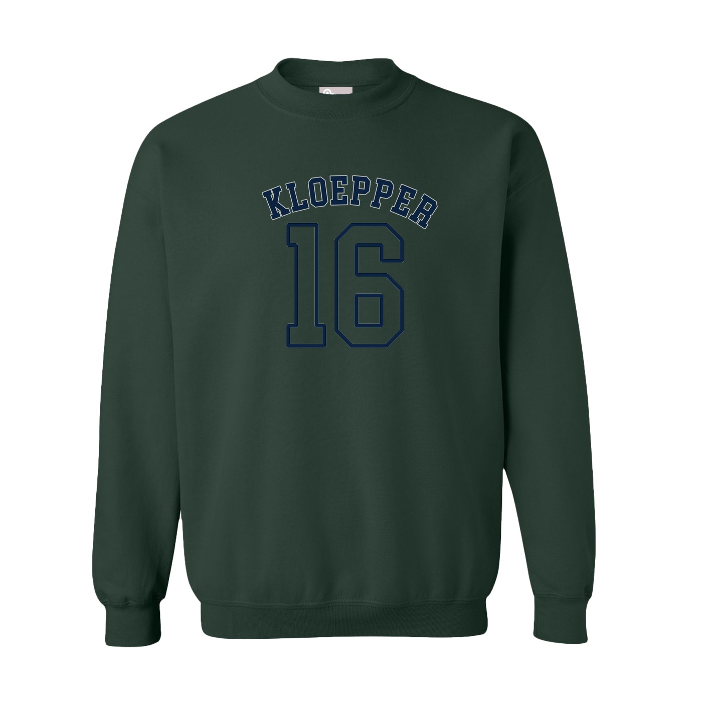 Fleece Crew — Shirsey Arch in Green