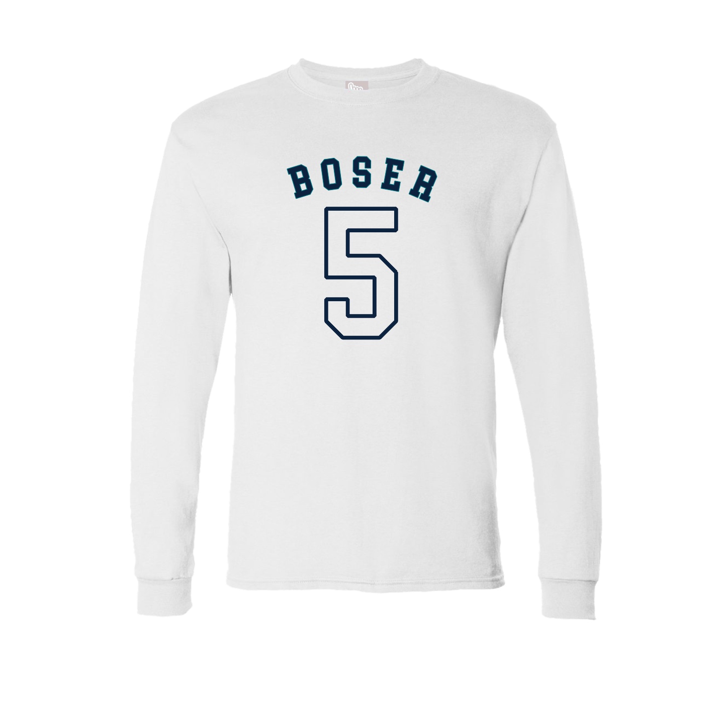 Long Sleeve Tee — Shirsey Arch in White