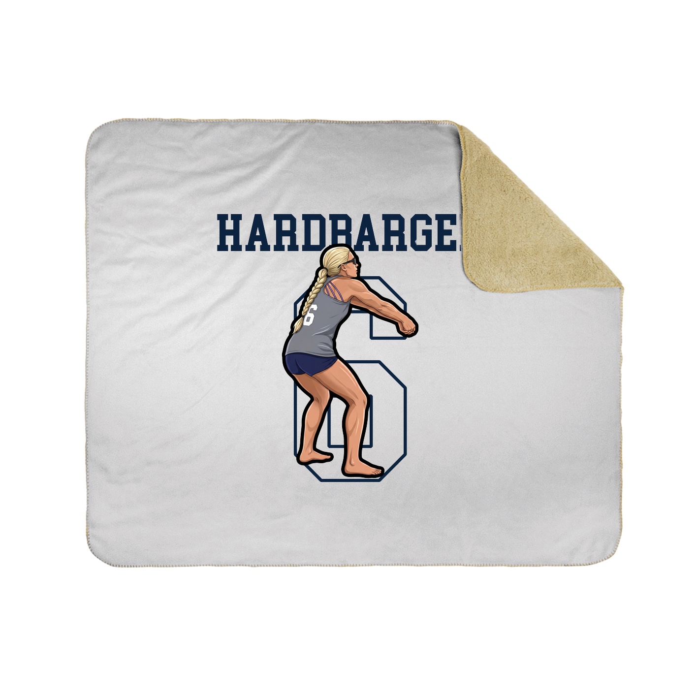 50x60 Sherpa Lined Throw Blanket