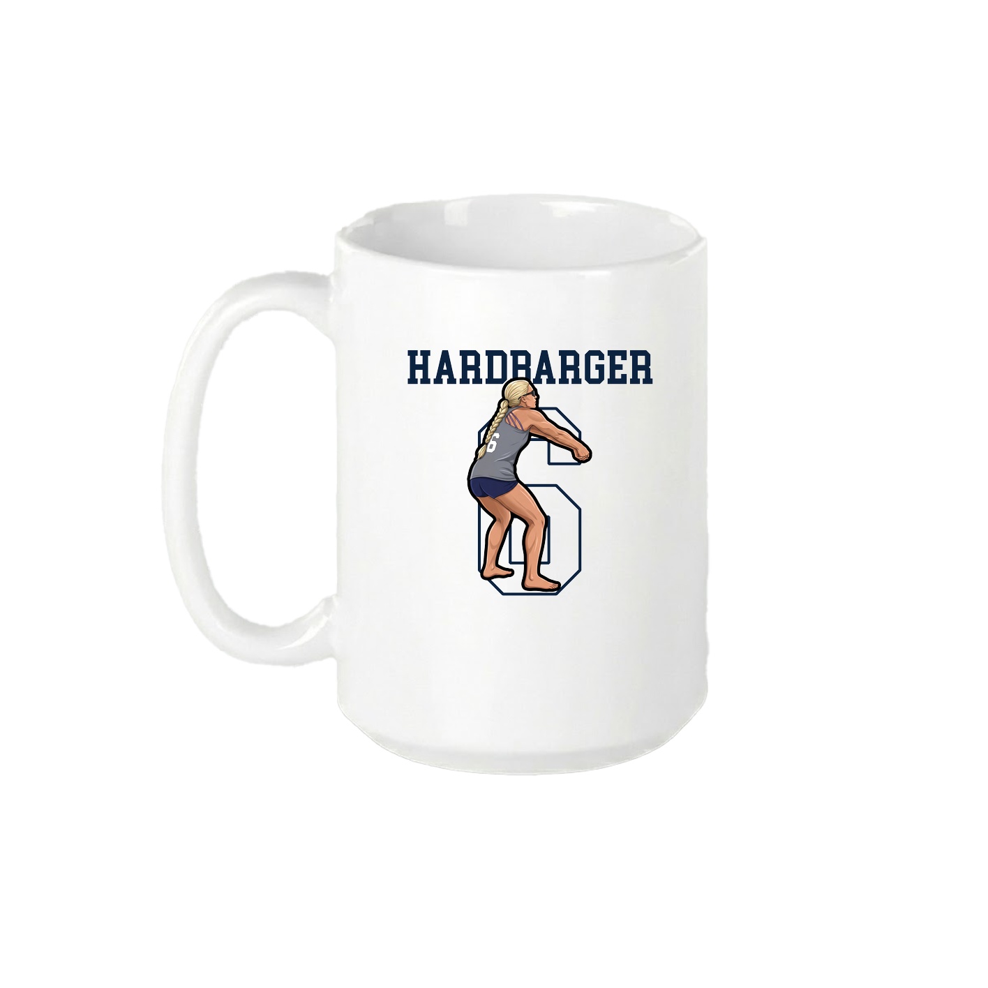 15oz Coffee Mug — Shirsey in White