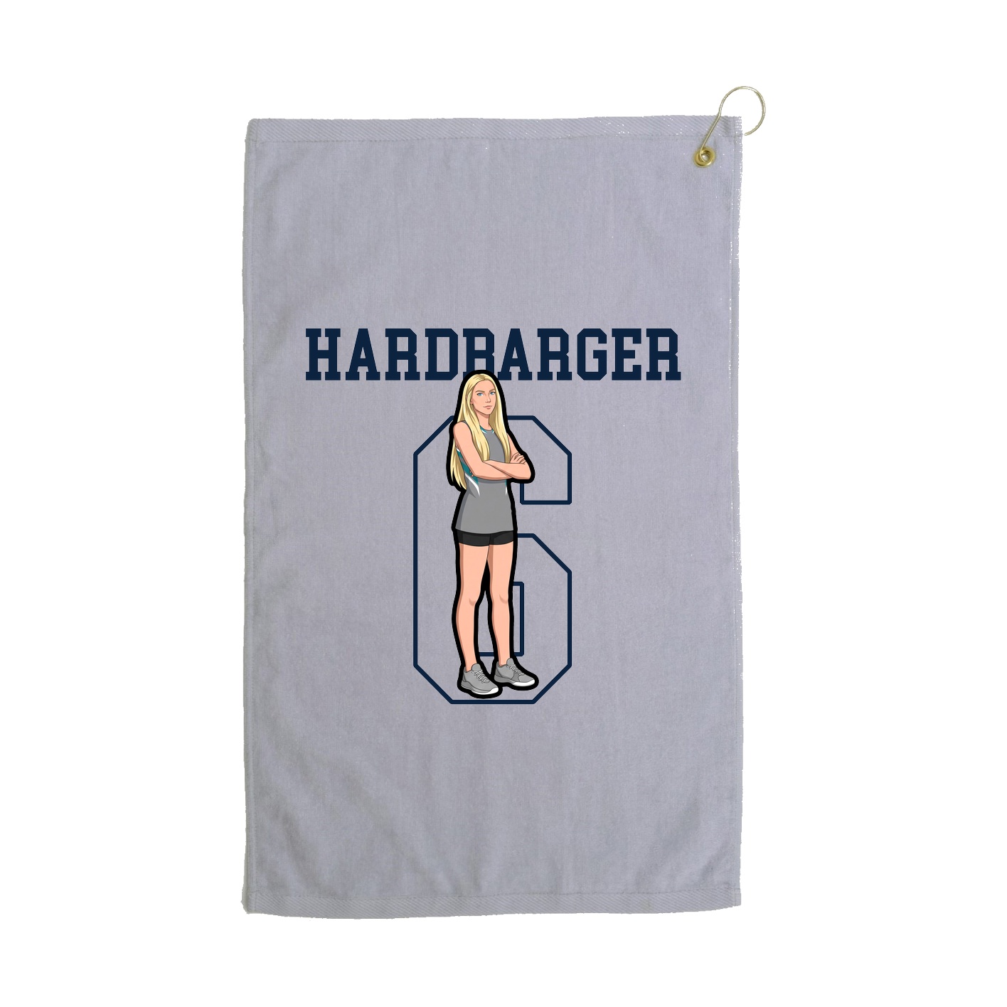 Terry Velour Golf Towel