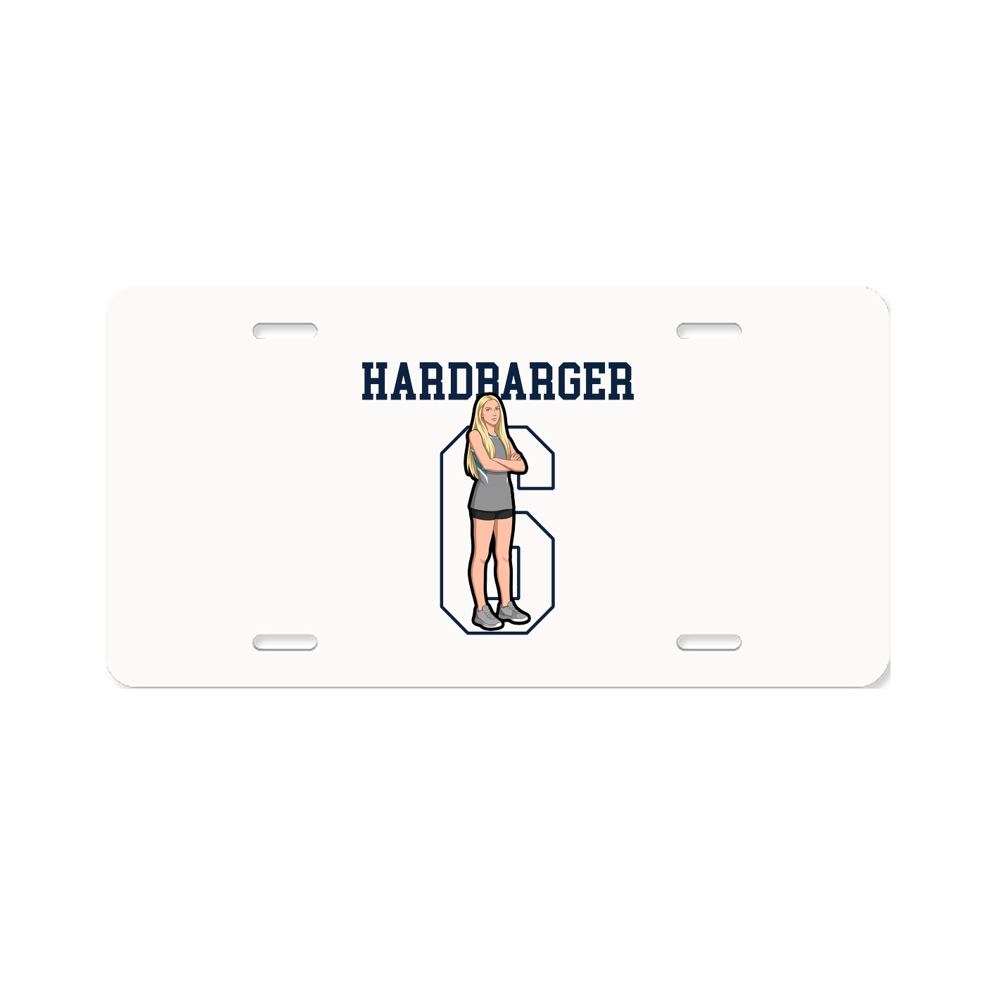 License Plate — Shirsey in Classic
