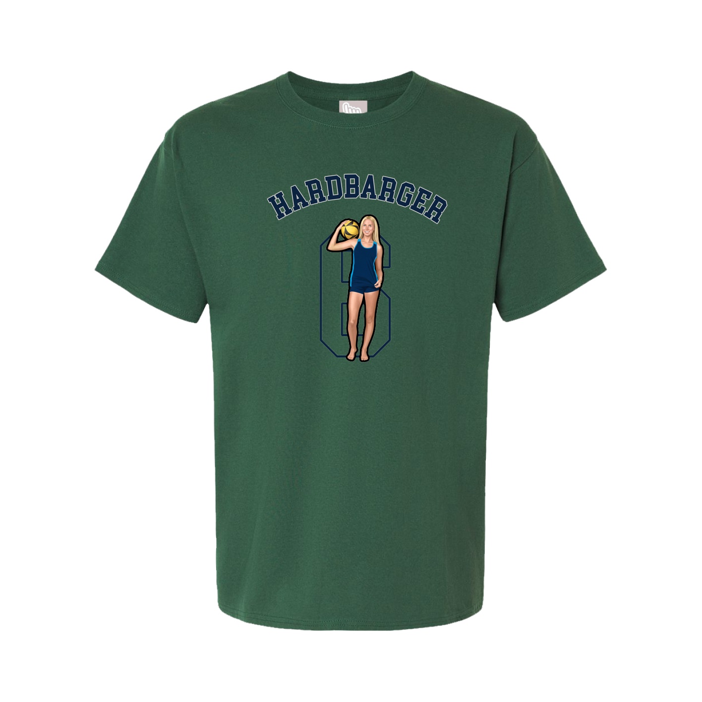 Youth Tee — Shirsey Arch in Green