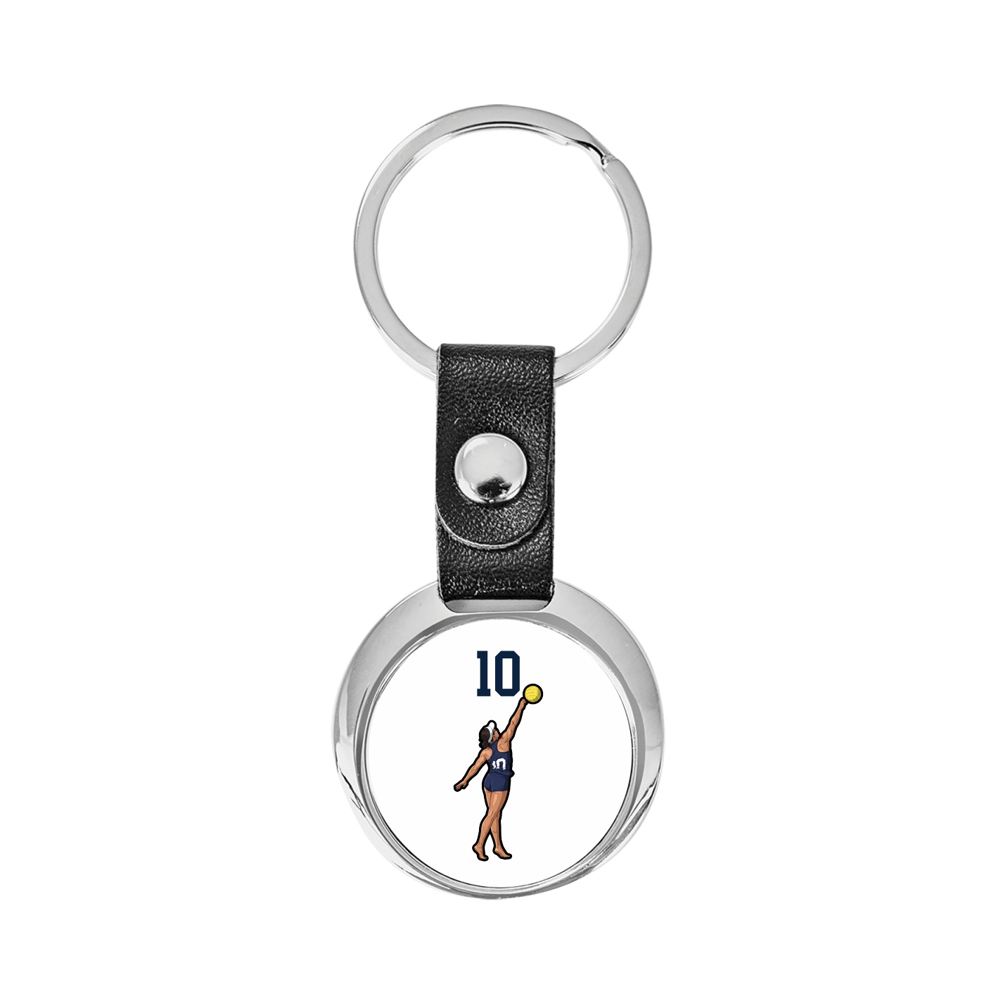 Key Chain — Number Top in Classic