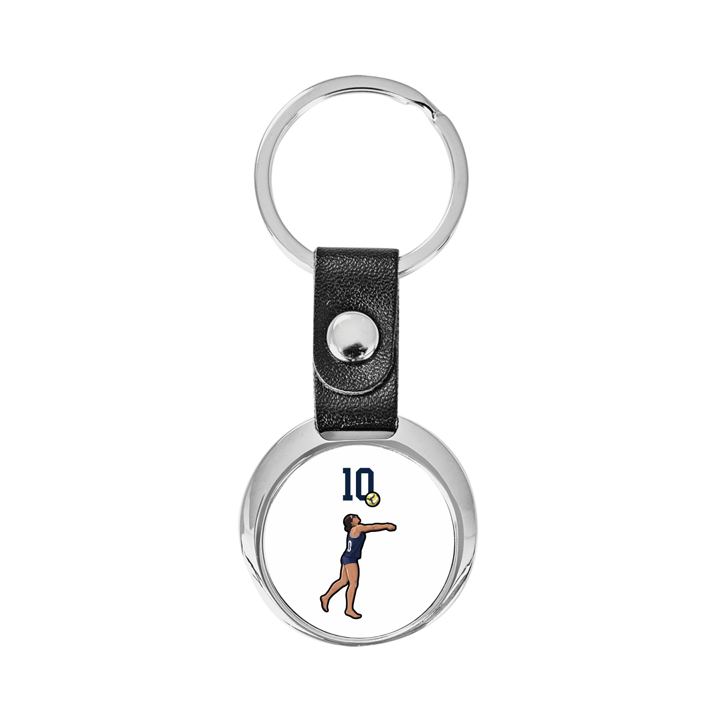 Key Chain — Number Top in Classic